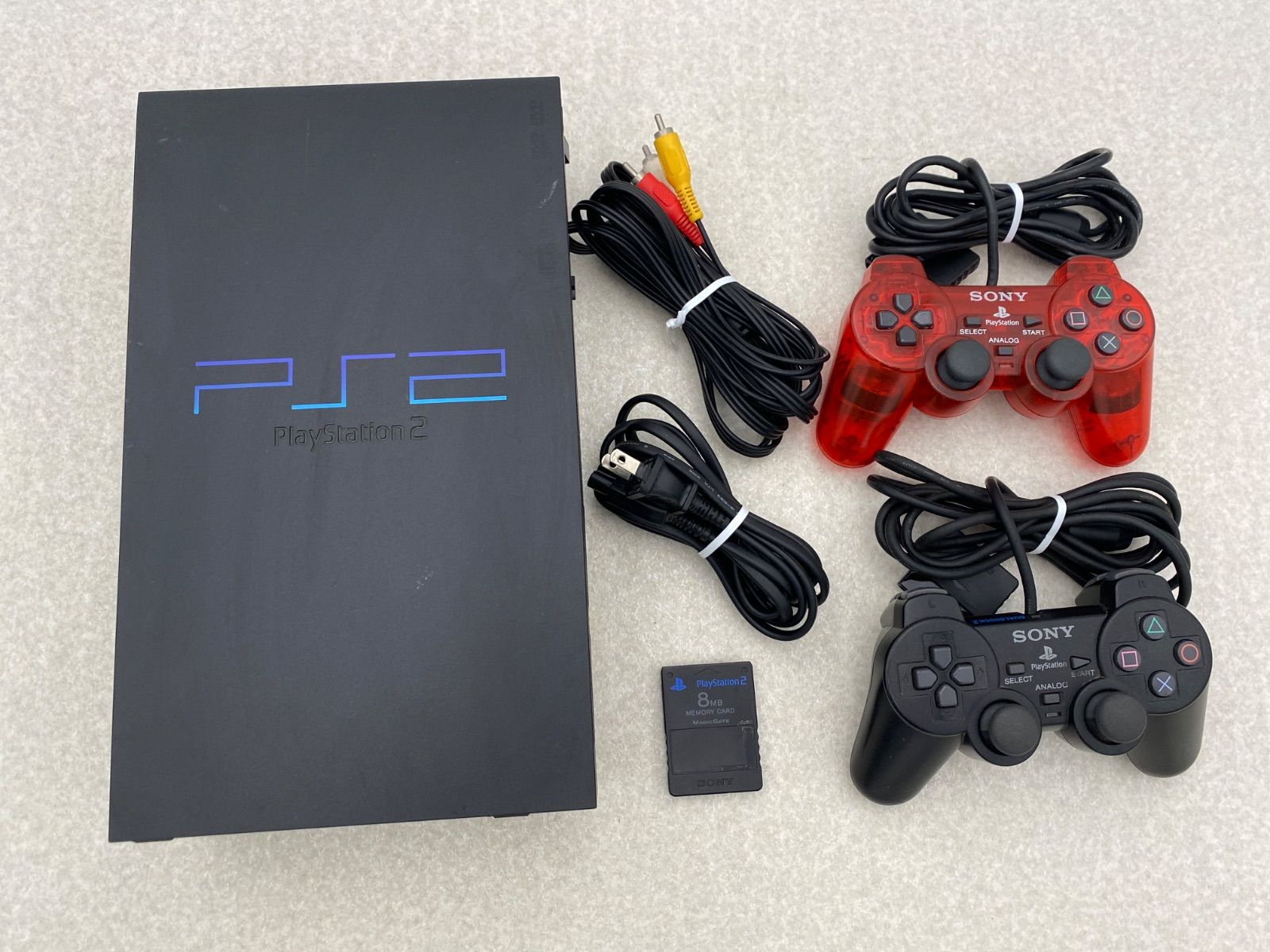 PlayStation 2 本体 コントローラー ゲーム付き 本体 PlayStation 0 