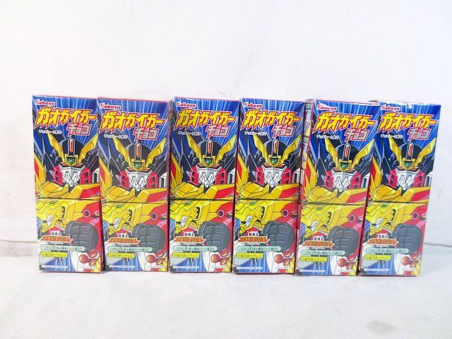 新品 カバヤ 勇者王ガオガイガー ガオガイガーチョコ 全6種 セット 新品 カバヤ 勇者王ガオガイガー ガオガイガーチョコ 全6種