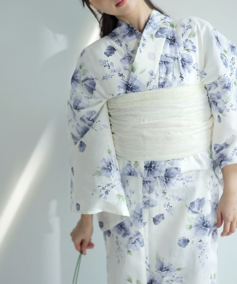 水彩の雪月花(涼)】Dita ディータ 浴衣 5点セット レディース 2025