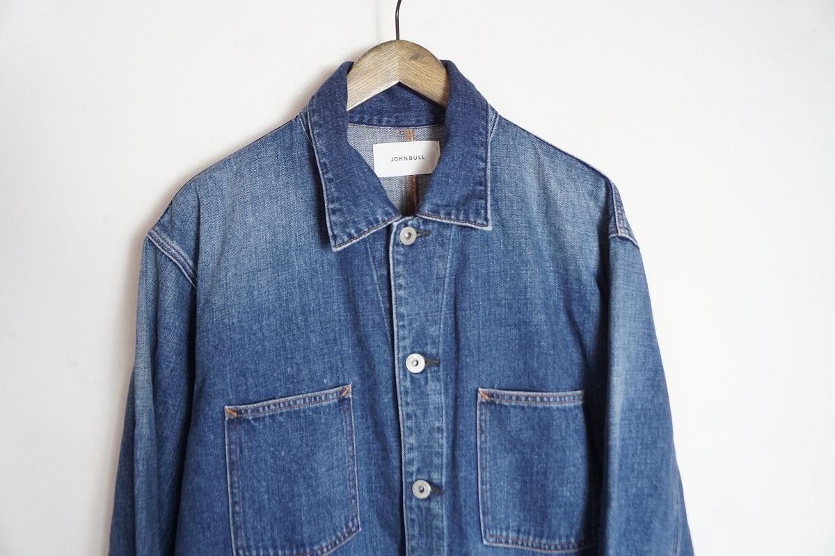 美品 24AW Johnbull ジョンブル デニム オールインワン パンツ