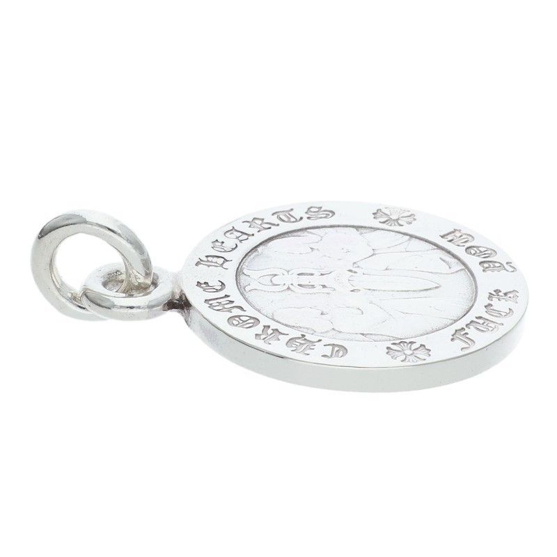  クロムハーツ CHRM ANGL MDL エンジェルメダルチャーム V 1 シルバーネックレストップ メンズ ネックレス アクセサリー