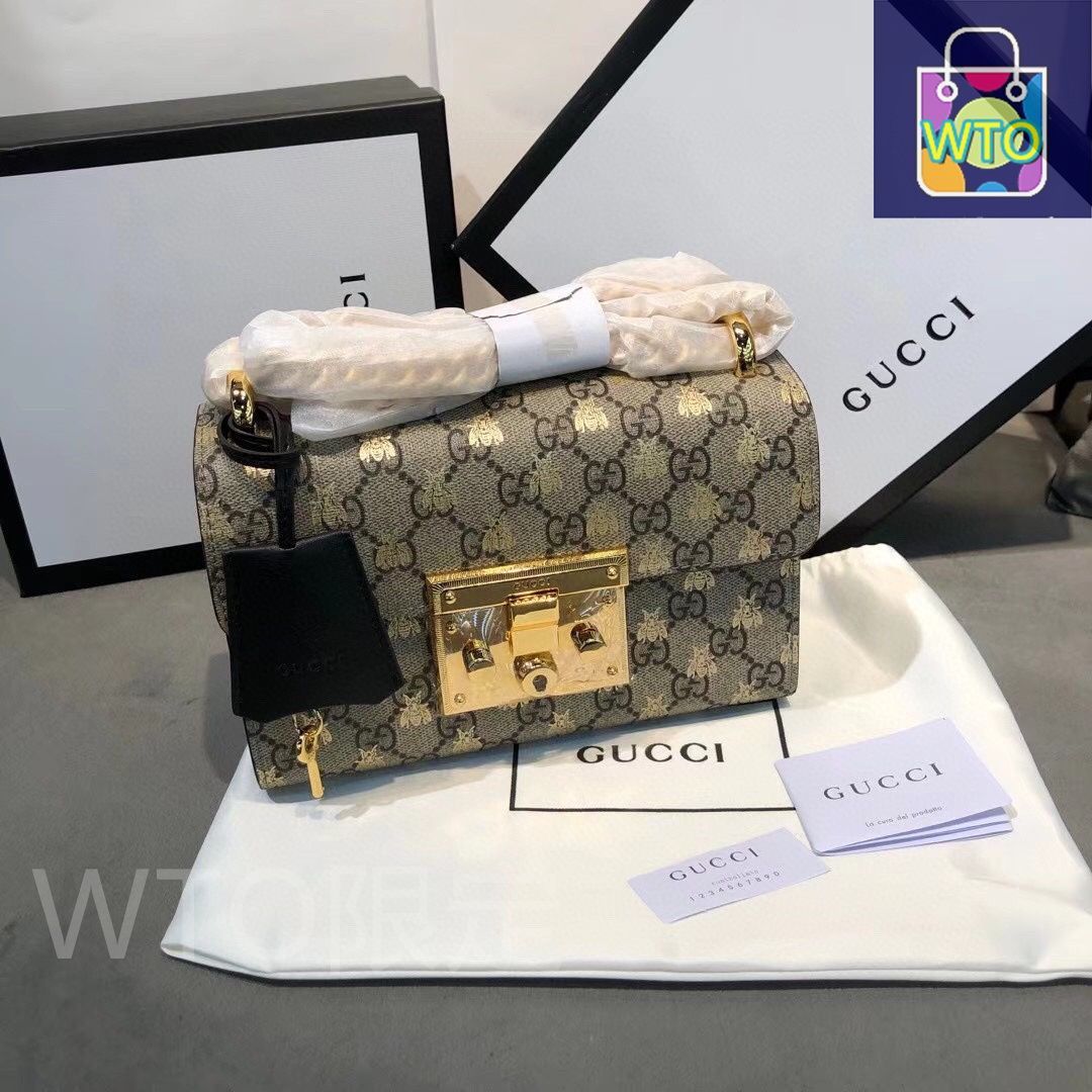 Gucci ブラック GGパターン ハンドバッグ Gucci GGパターン ショルダーバッグ 中型 - メルカリ