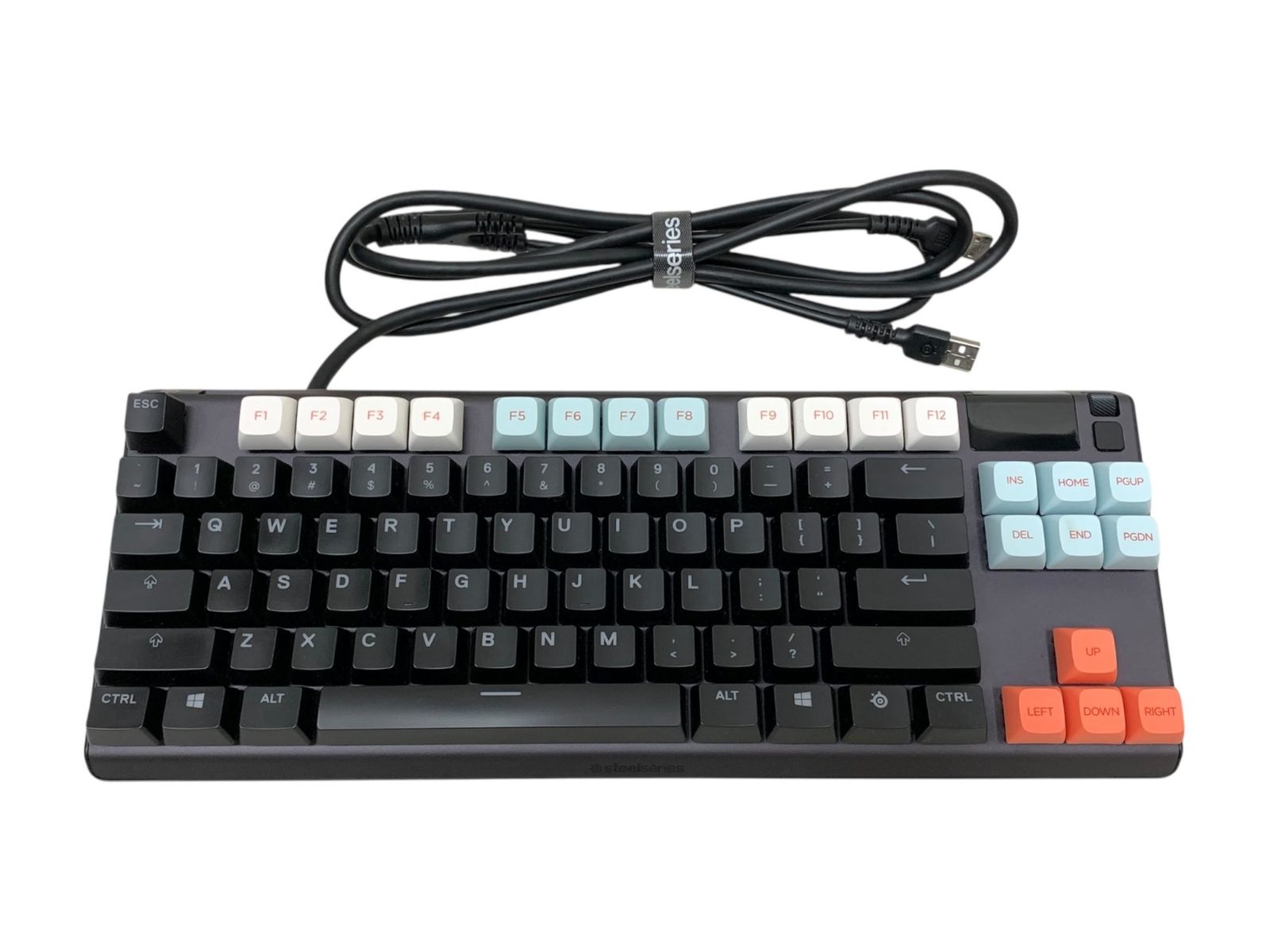 新品未開封SteelSeries ゲーミングキーボード テンキーレス 有線 EL 新品未開封SteelSeries ゲーミングキーボード テンキーレス 有線 EL