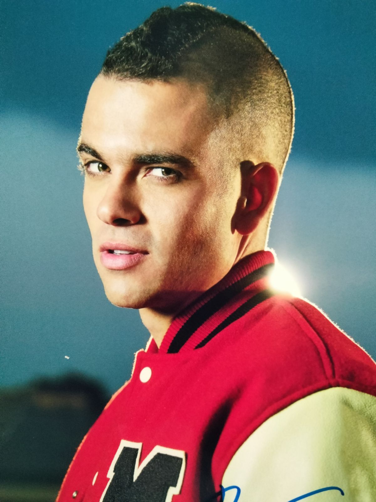 glee/グリー』マーク・サリング直筆サイン入り超大型写真…Mark