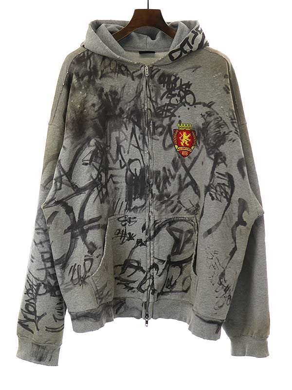 バレンシアガ　パーカー BALENCIAGA (バレンシアガ) 23SS×adidas ZIP-UP HOODIE バレンシアガ