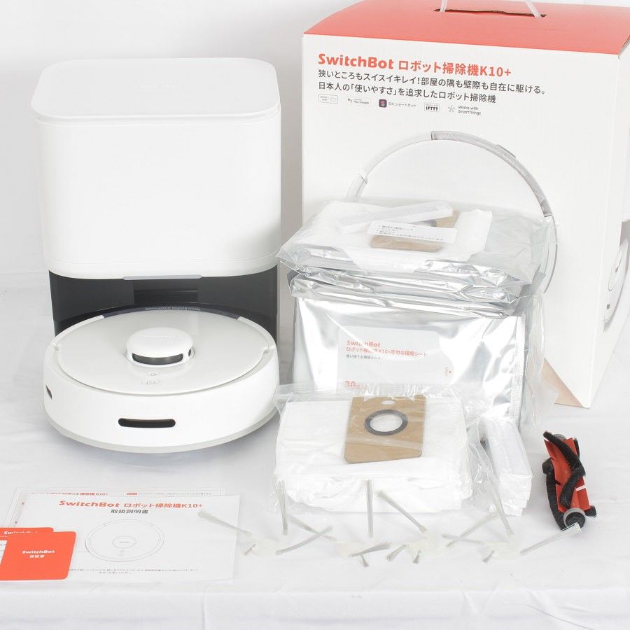 美品】スイッチボット ロボット掃除機 K10+ W3011021 専用アクセサリー 