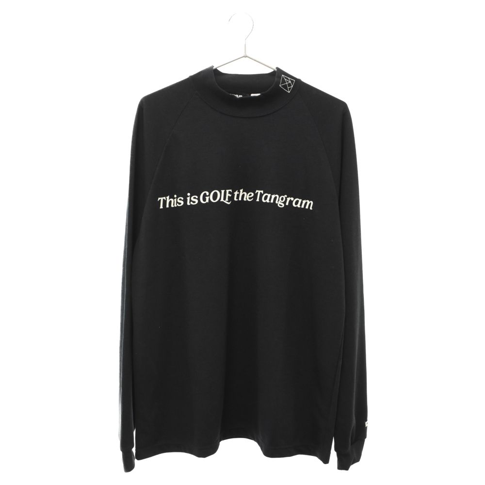 tangram タングラム モックネック ロングスリーブシャツ Lサイズ 黒