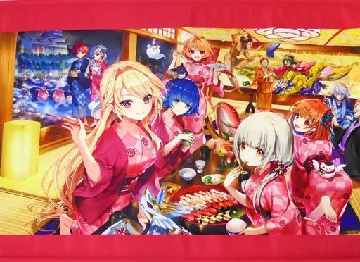 タペストリー(大型)　白猫温泉物語2 B2タペストリー 「コロプラフェス2018 白猫プロジェクト コロプラフェスくじ」 F賞 中古】タペストリー(大型) 白猫温泉物語2 B2タペストリー