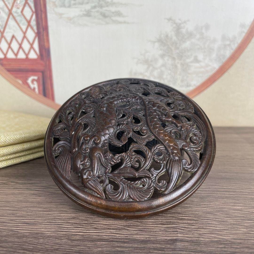 銅製 竹節単竜香炉 精緻竜紋香炉 香道具 装飾品 工芸品 美術品 置物 銅製 竹節単竜香炉 精緻竜紋香炉 香道具 装飾品 工芸品 美術品