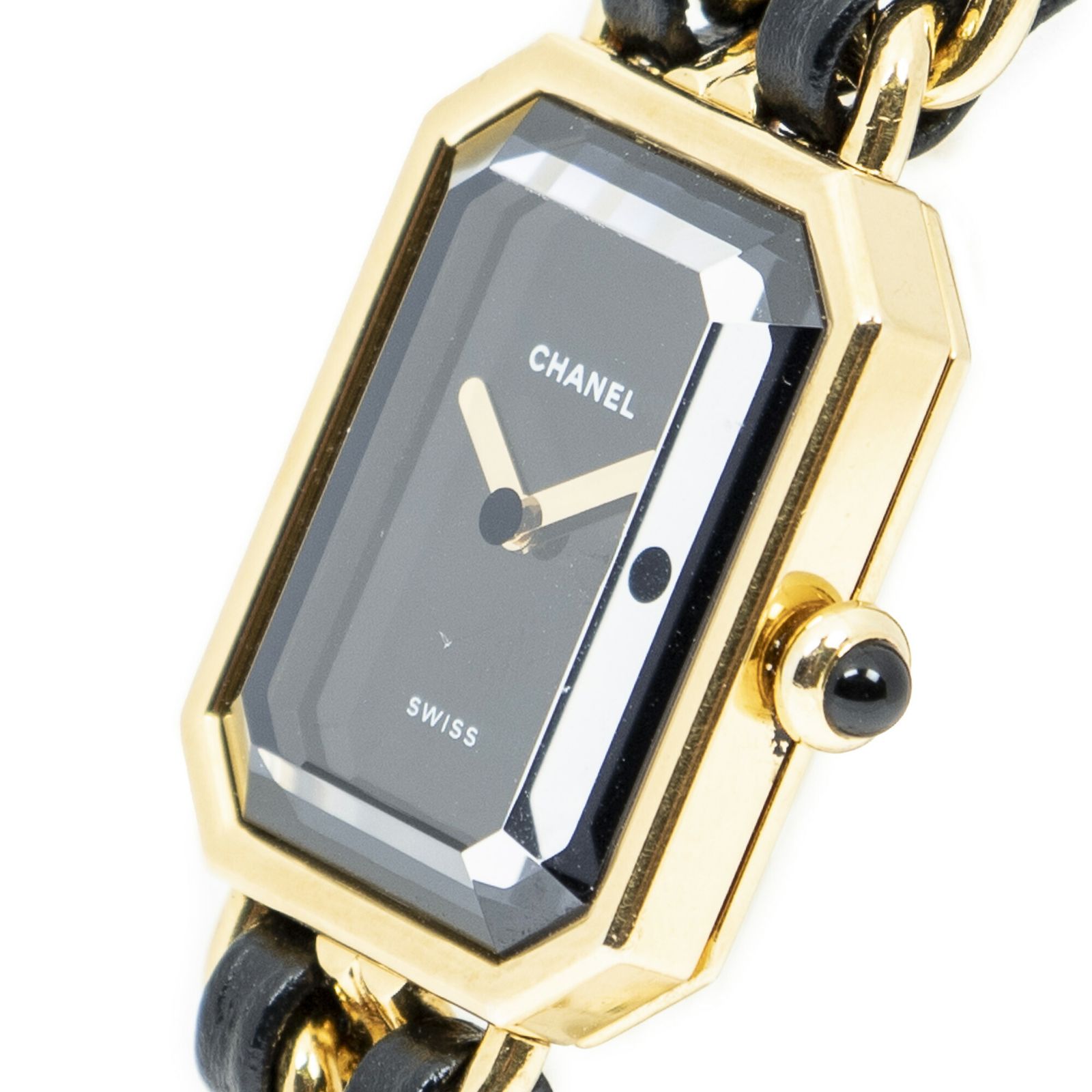 CHANEL シャネルプルミエールブラック ゴールド金メッキA