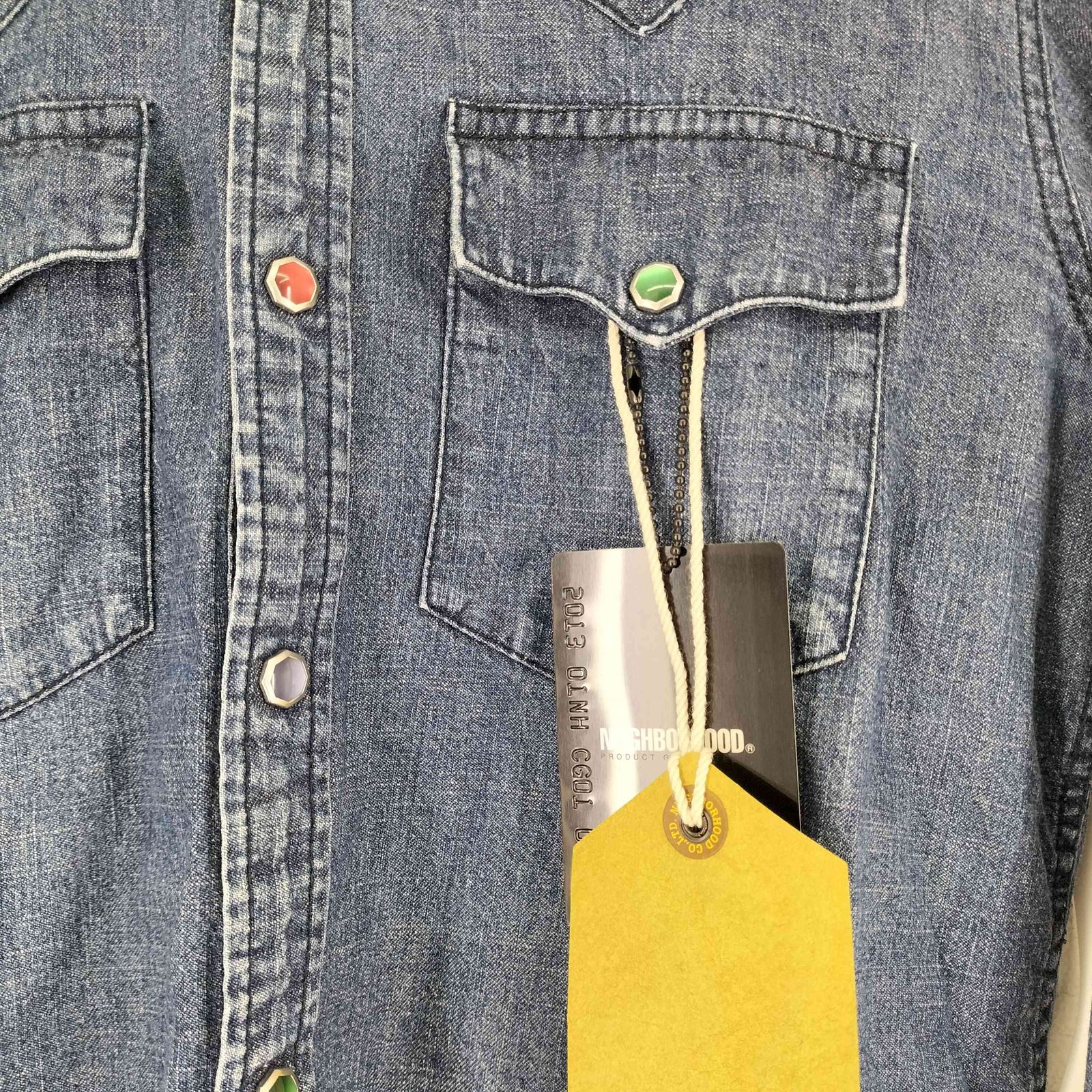 ネイバーフッド NEIGHBORHOOD DEAD WOOD DENIM SHIRT. メンズ