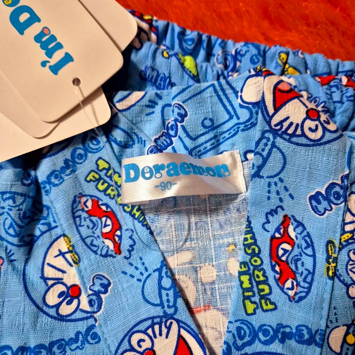 浴衣 ドラえもん 甚平 浴衣 上下セット セットアップ キッズ 90 新品 甚平 上下セット キッズ 子供 男の子 女の子
