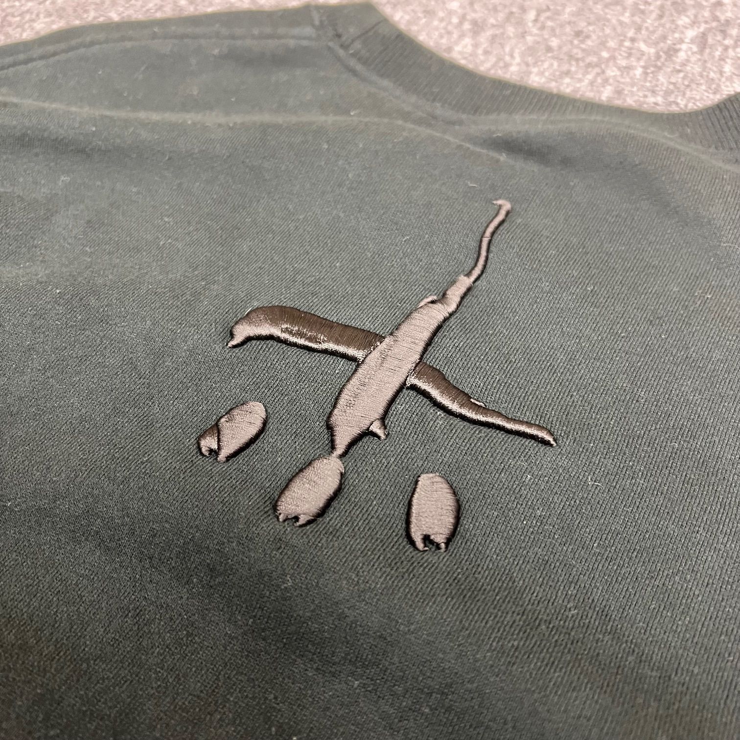 CVTVLIST CTLS USUAL CREWNECK 刺繍 ユージュアル スウェット