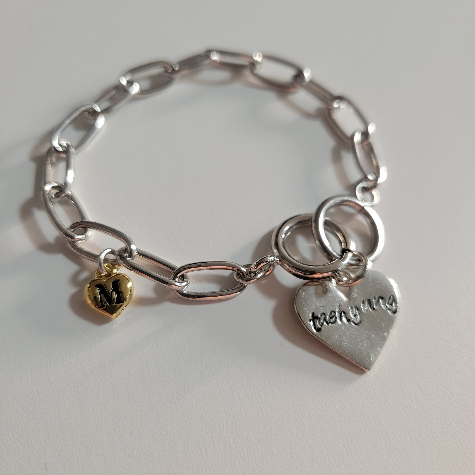 刻印ネックレス 刻印ブレスレット ビーズブレスレット リング V 95 thv  