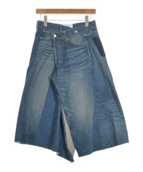 JUNYA WATANABE デニムひざ丈スカート　サイズL JUNYA WATANABE ひざ丈スカート レディース 【古着】【中古