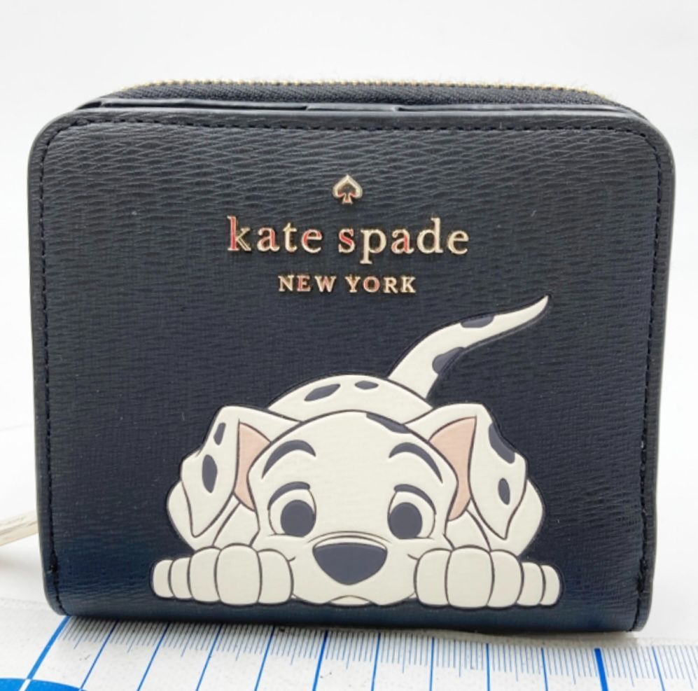 kate spade × Disney ダルメシアン 二つ折り財布 ケイトスペード kate spade × ディズニー Disney 101匹わん