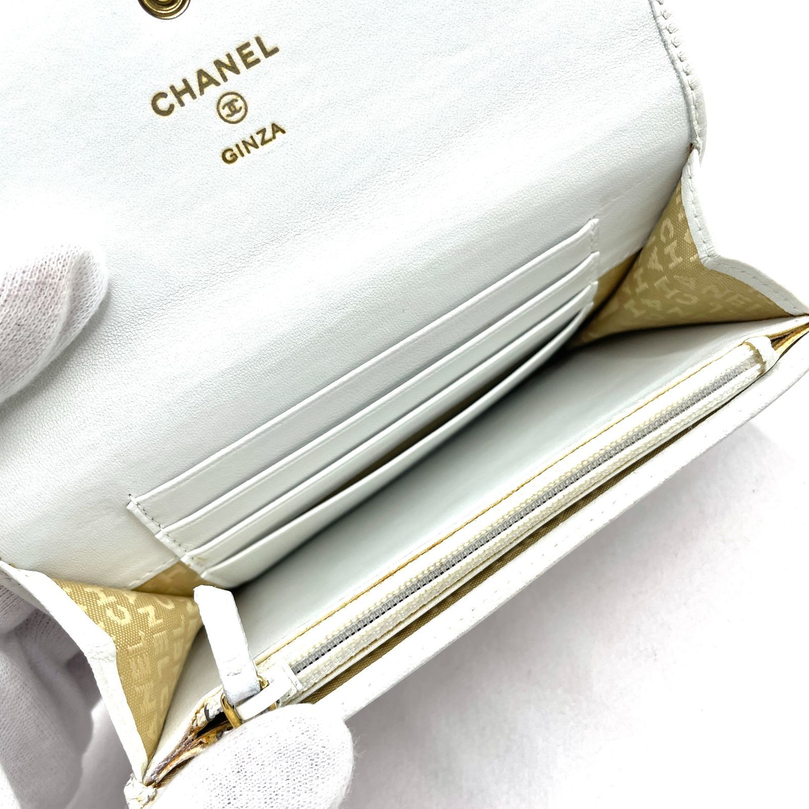 290】極美品 CHANEL/シャネル ビコローレ カメリア マトラッセ ホック 