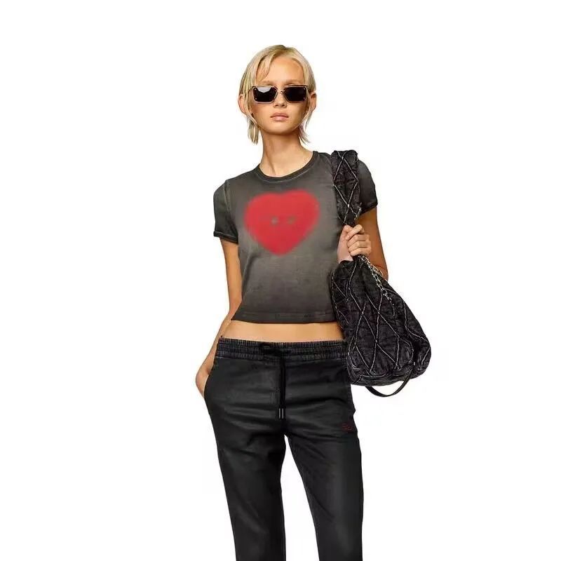 DIESEL T-Ele ハートロゴ　babyT Tシャツ-S Diesel T-Ele ハートロゴ babyT Tシャツ メンズ