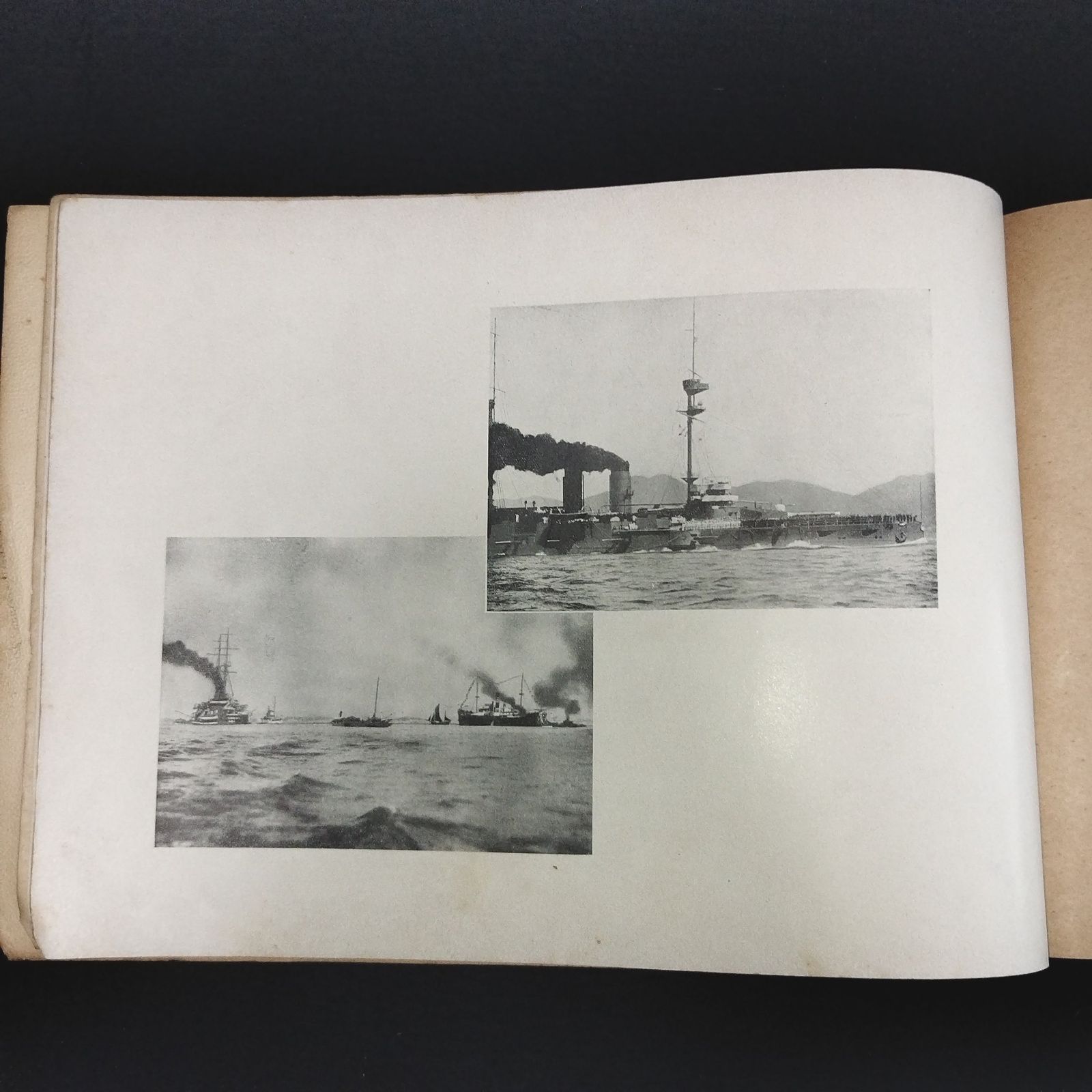 英国軍艦ほか◇皇太子殿下 御渡欧記念写真帖◇皇室 写真帳 大阪 英国軍艦ほか◇皇太子殿下 御渡欧記念写真帖◇皇室 写真帳 大阪