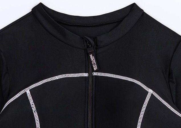 袖あり 水着スカート