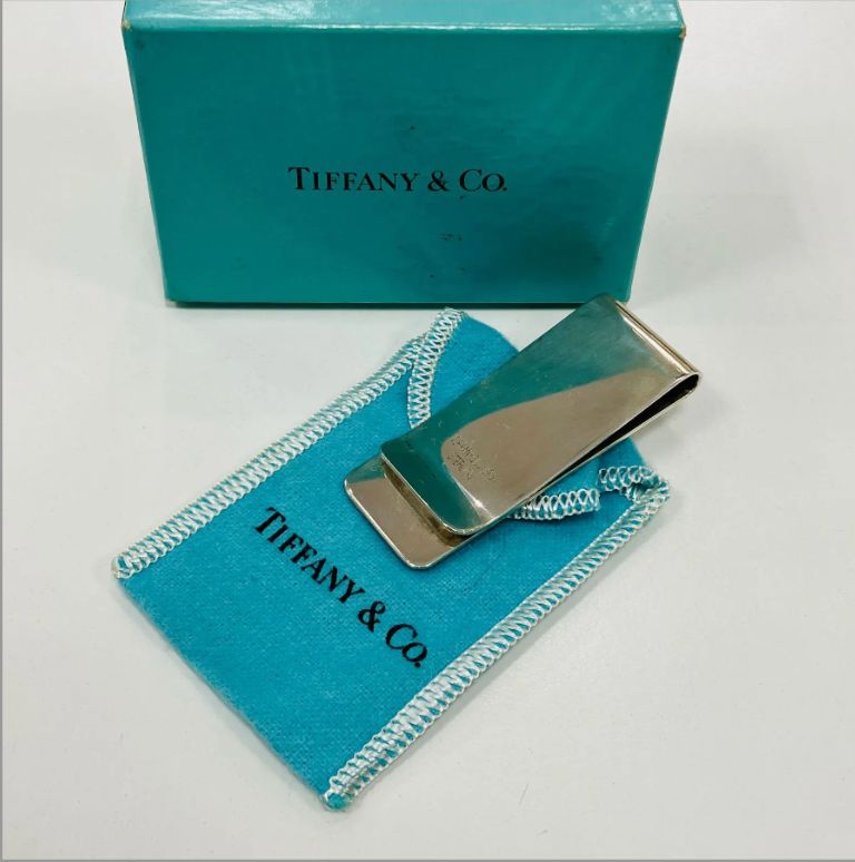 A ヴィンテージ Tiffany - Co. ティファニー マネークリップ ユニセックス 男女兼用 プレゼント アンティーク コレクション 財布