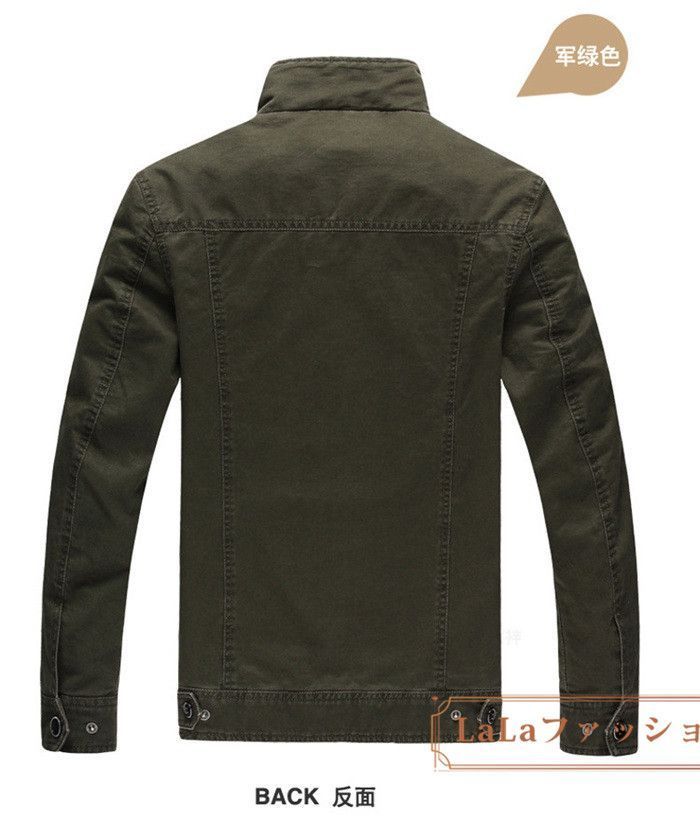 メンズ ジャケット ミリタリージャケット アウター ジャンパー 秋服 スタンドカラー メンズアウター 30代 40代 50代ファッション ミリタリージャケット アウター メンズ 作業着 ジャケット ワーク
