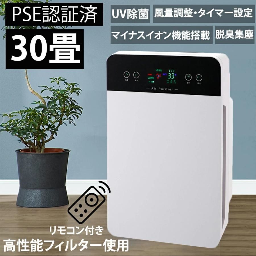 空気清浄機 小型 ウイルス対策 省エネ 花粉対策 カビ取り消臭 PM2.5