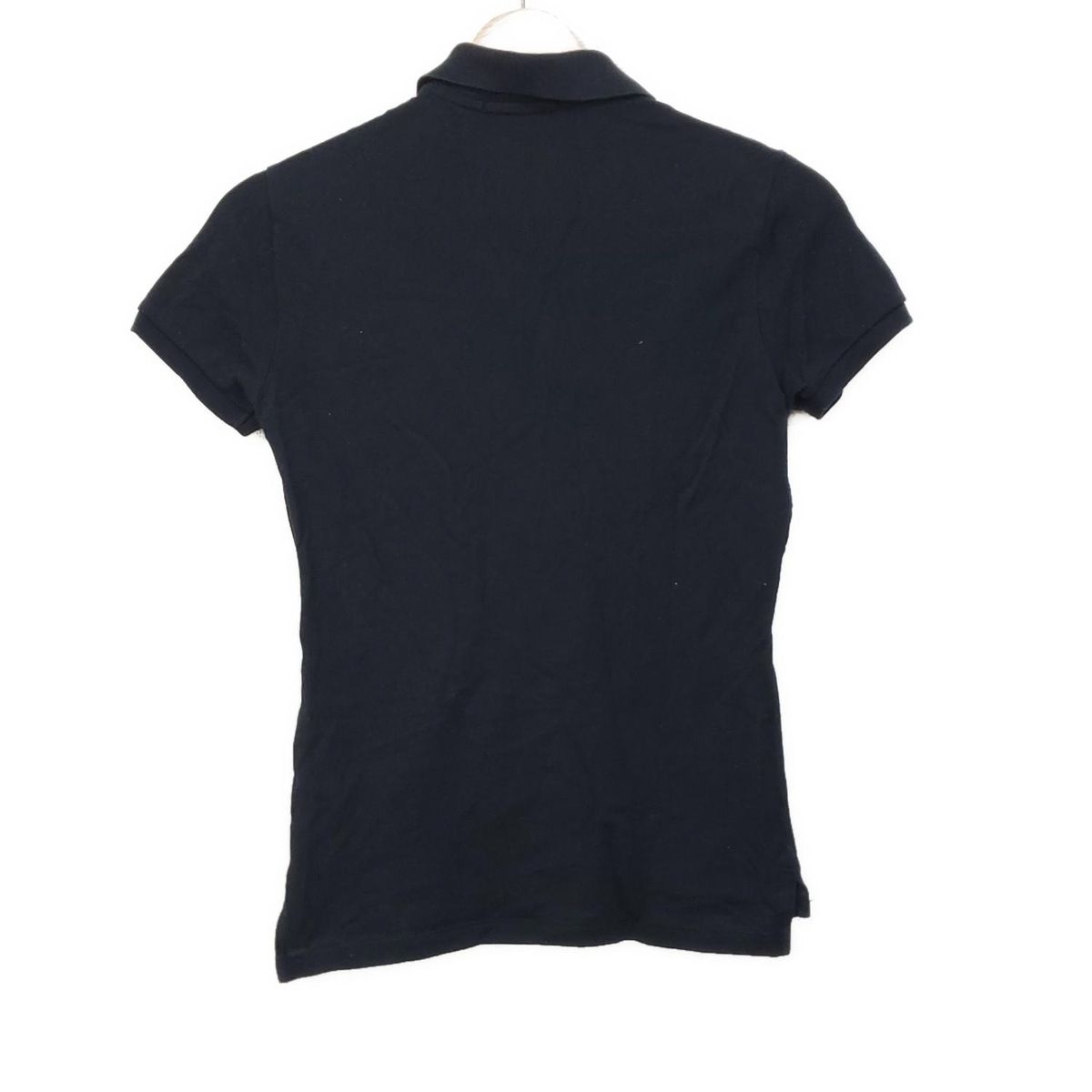 87229 USA製ラルフローレンポロシャツ黒M