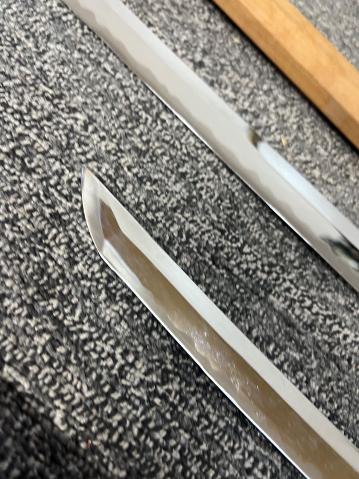 日本鹿角加工装飾品　模擬刀2セット 日本鹿角加工装飾品 模擬刀2セット