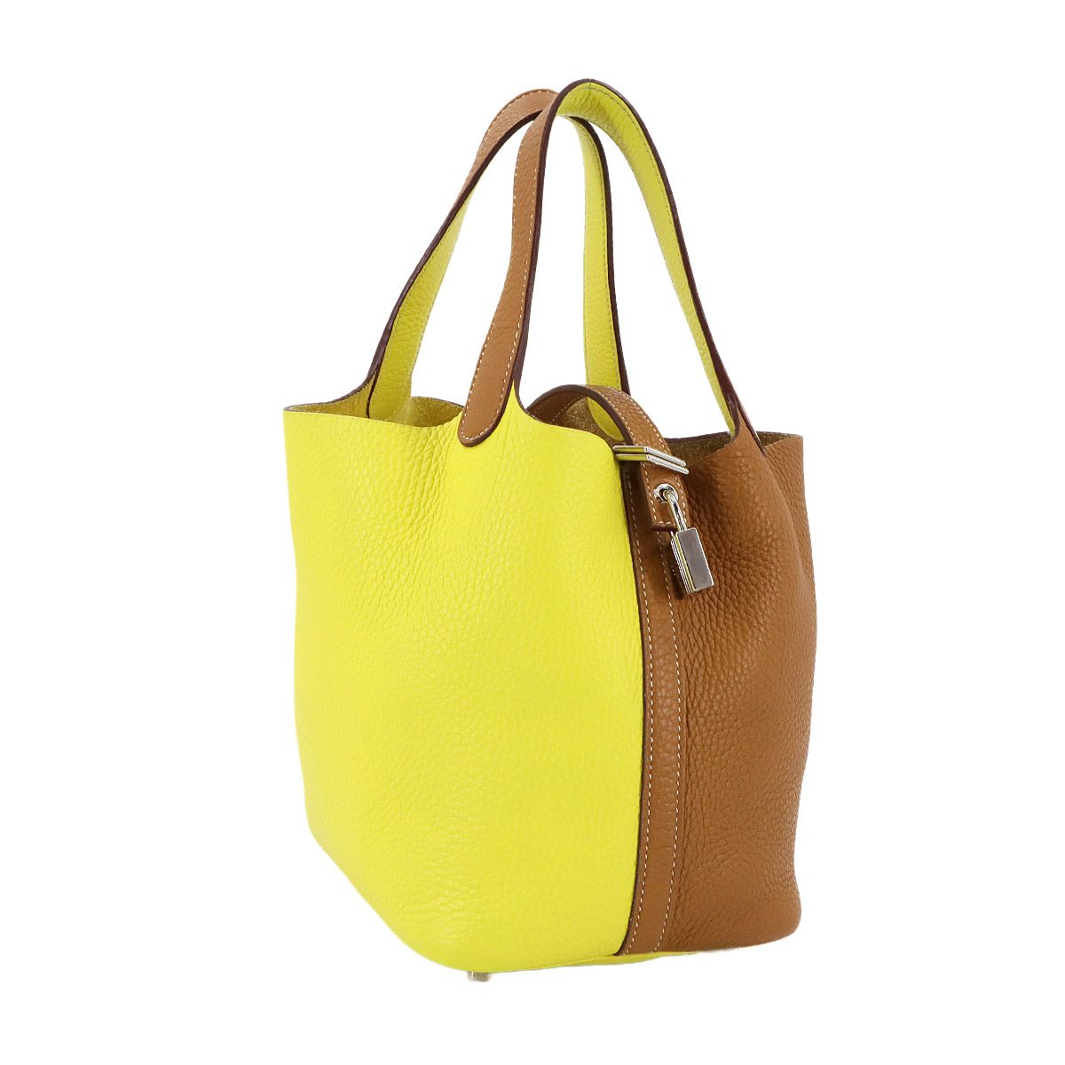 エルメス HERMES ピコタンロック 18 PM カザック ハンド バッグ 