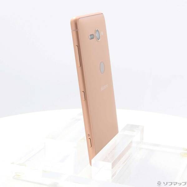 中古品〕 Xperia XZ2 Compact 64GB コーラルピンク SO-05K