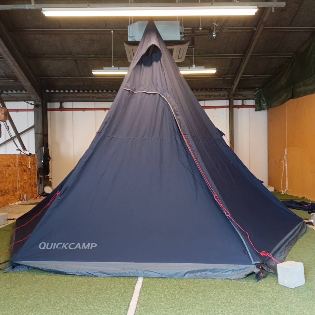 QUICKCAMP(クイックキャンプ) TCワンポールテント QC-TCT440(ネイビー