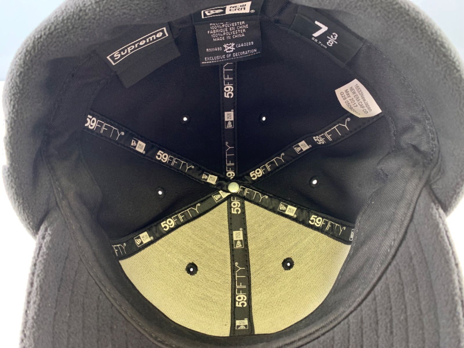 SUPREME 帽子 ゴールデンサイズ 58.7㎝ (7 3/8)