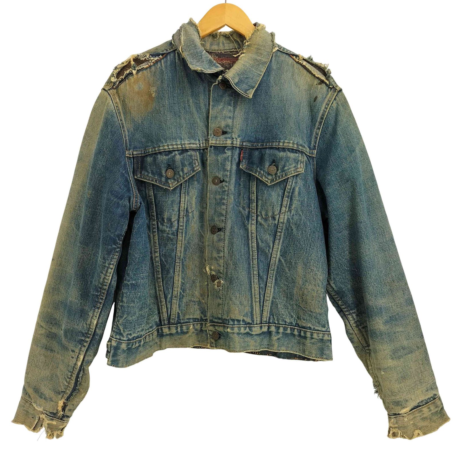 リーバイス Levis 60-70s ボタン裏526 BIG E 均等V ブランケット