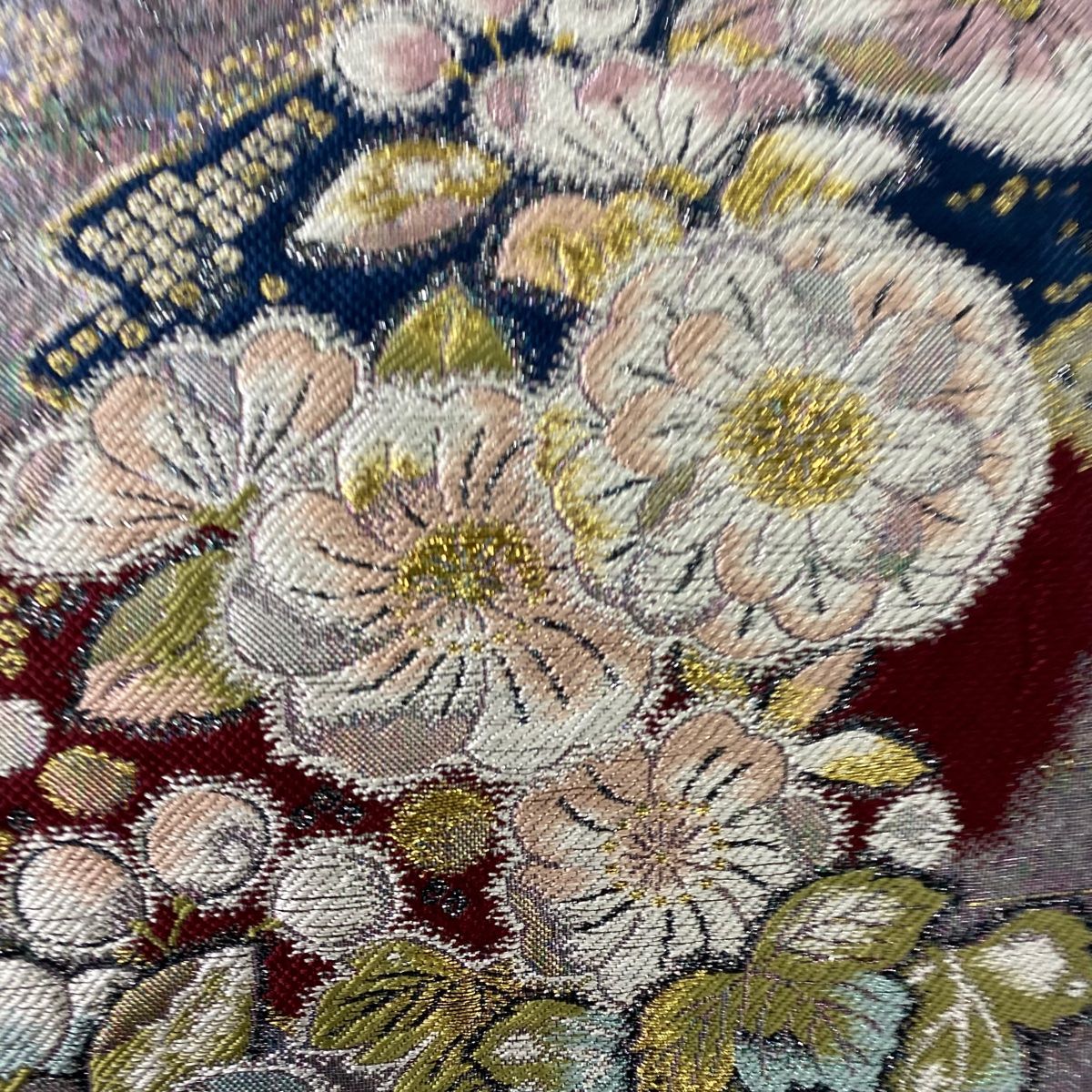 帯685 ●高級 正絹 六通 袋帯 辻ヶ花 高級袋帯 辻ヶ花 正絹 - メルカリ
