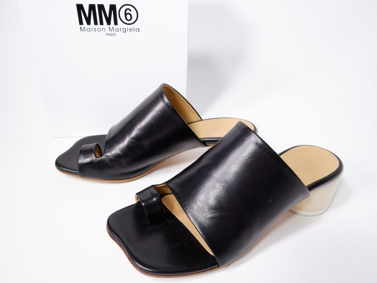 MAISON MARGIELA メゾンマルジェラ ミュール サンダル 35 22 MM6エムエム6Maison Margielaメゾンマルジェラ 国内正規品 S59WP0136