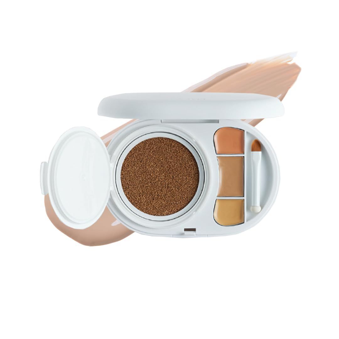 HOT，安い 【大人気】エフェクト ライク フィニッシュ ファンデーション クッションファンデ 3色コンシーラー付き SPF50+ PA+++ 崩れにくい カバー力 シミ隠し 26 ウォーム 化粧下地