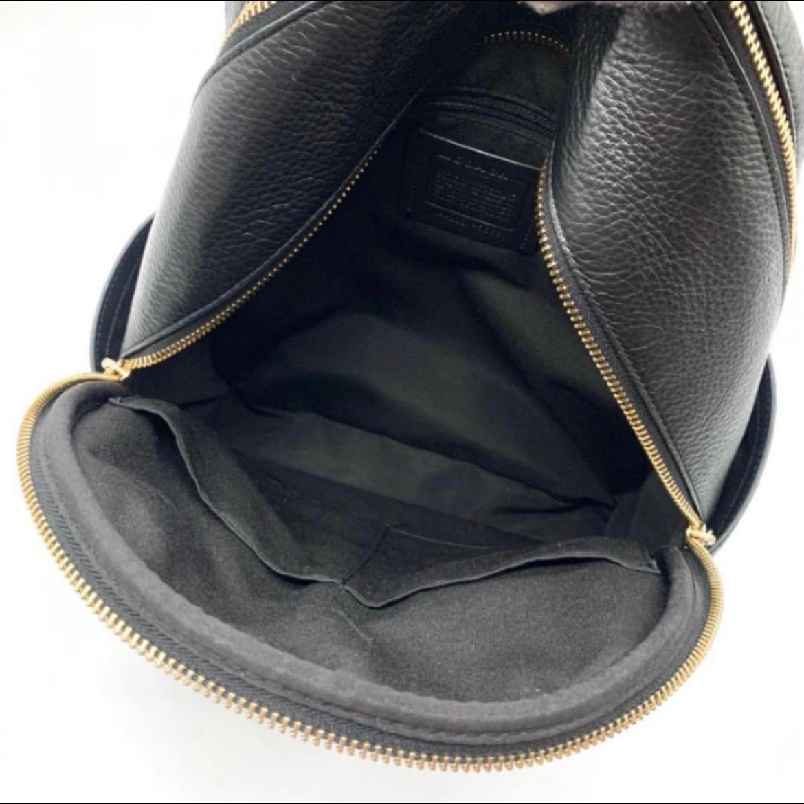 未使用級<!-利用不可文字-!>COACH リュック リファインド ペブルレザー  