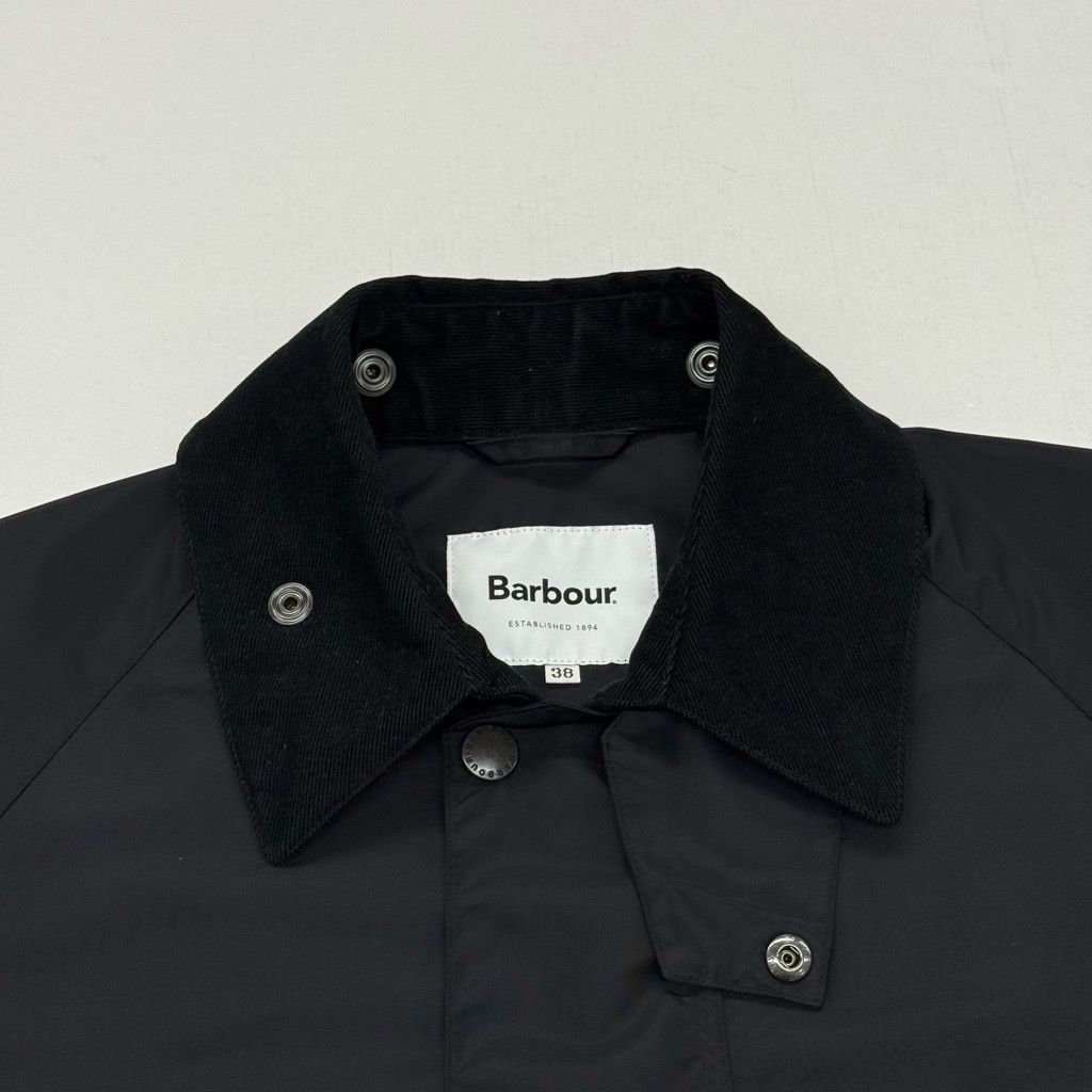 Barbour TRANSPORT JACKET NYLON BLACK サイズ38 2102325 バブアー 