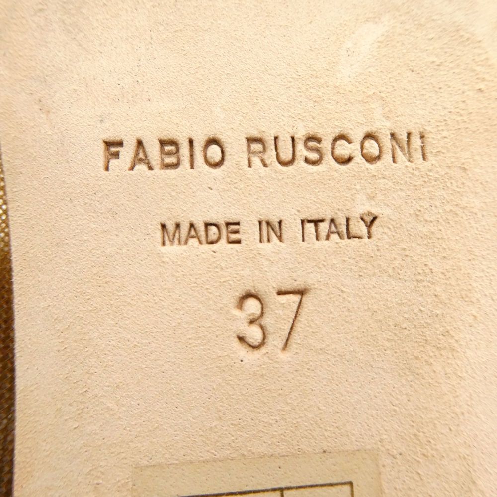 FABIO RUSCONI ファビオルスコーニ ミュール 37 23.5～24cm