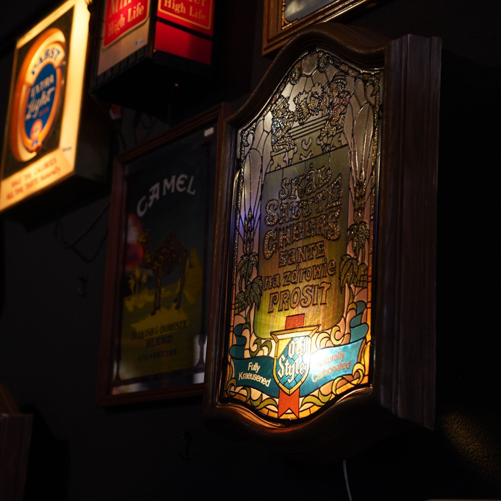 OLD STYLE BEER ライトサイン 照明 電飾 ヴィンテージ アメリカン OLD STYLE BEER ライトサイン – SK OLDIES
