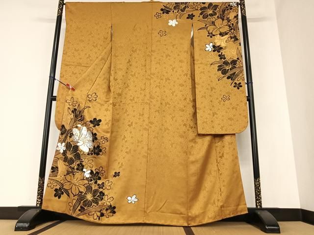 平和屋着物○金彩友禅作家 金彩の魔術師 堀省平 金煌織 振袖