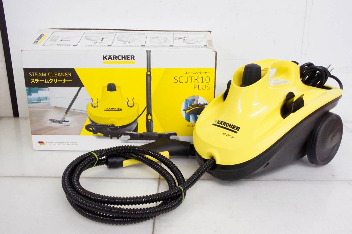 KARCHERケルヒャー 家庭用スチームクリーナー SC JTK 10 PLUS 除 KARCHERケルヒャー 家庭用スチームクリーナー SC JTK 10 PLUS 除