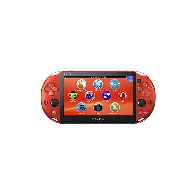 PlayStation Vita Wi-Fiモデル メタリック・レッド (PCH