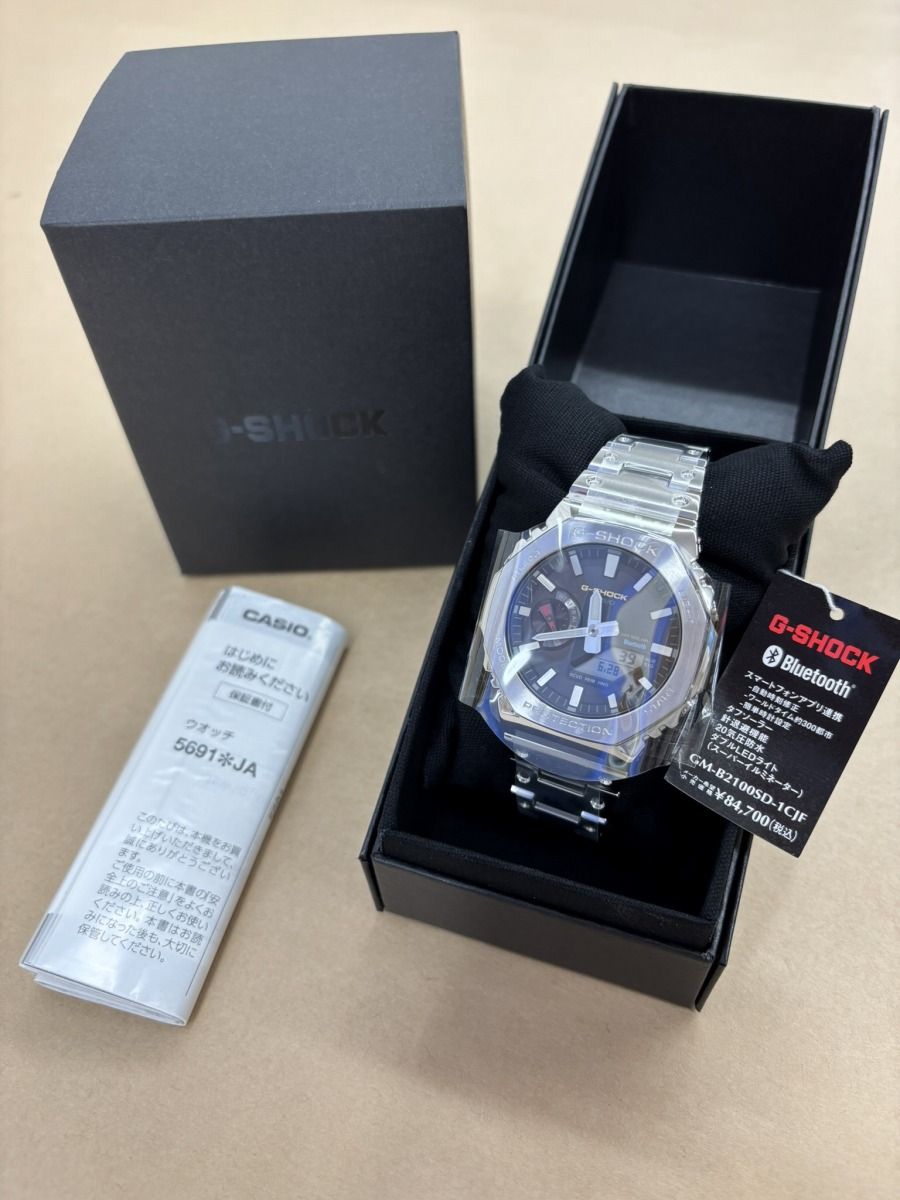 新品未使用　GM-B2100SD-1CJF カシオ G-SHOCK フルメタル GM-B2100SD-1CJF 未使用 【WS693-003