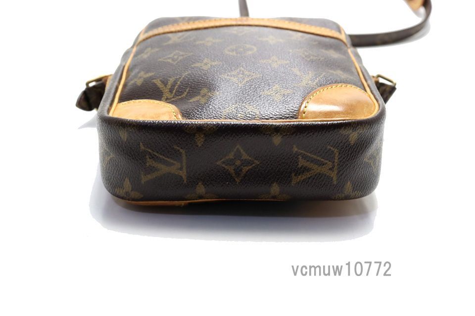 希少美中古□LOUIS VUITTON モノグラム ダヌーブ レザー