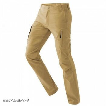 アイトス ストレッチカーゴパンツ ノータック 男女兼用 カーキ 6L 7843