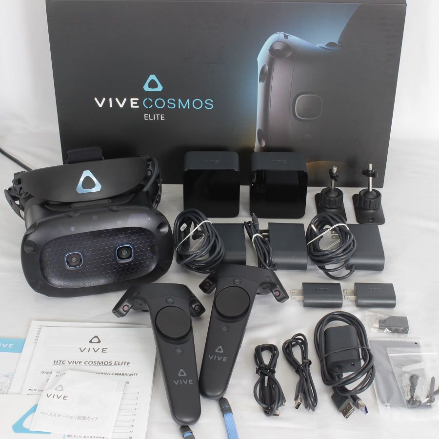 【美品】HTC VIVE Cosmos Elite 99HART006-00 VR ヘッドマウントディスプレイ バイブ コスモス 本体