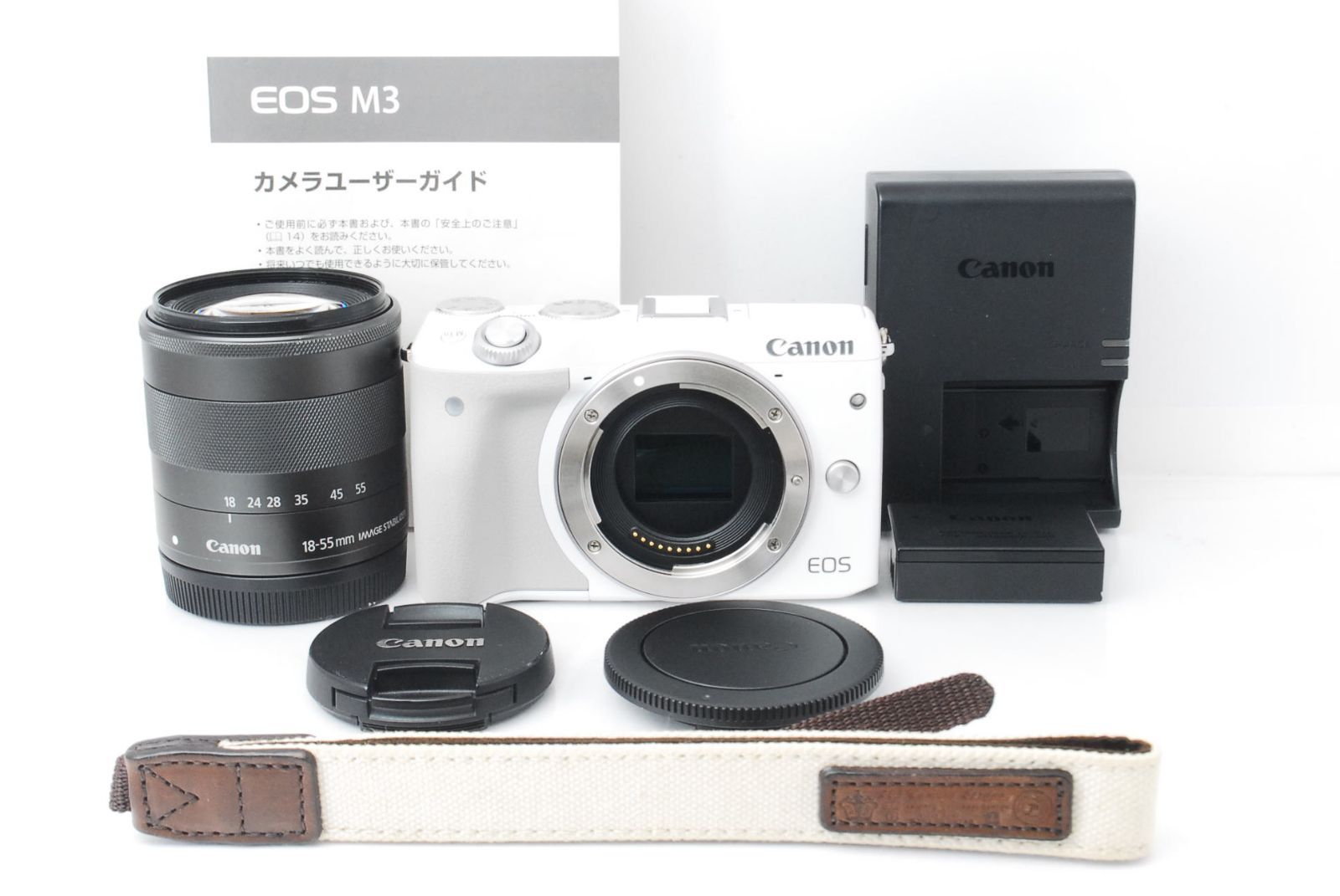 ❤️コンパクトに凝縮された実力✨Wi-Fi搭載☆キャノン EOS M3 