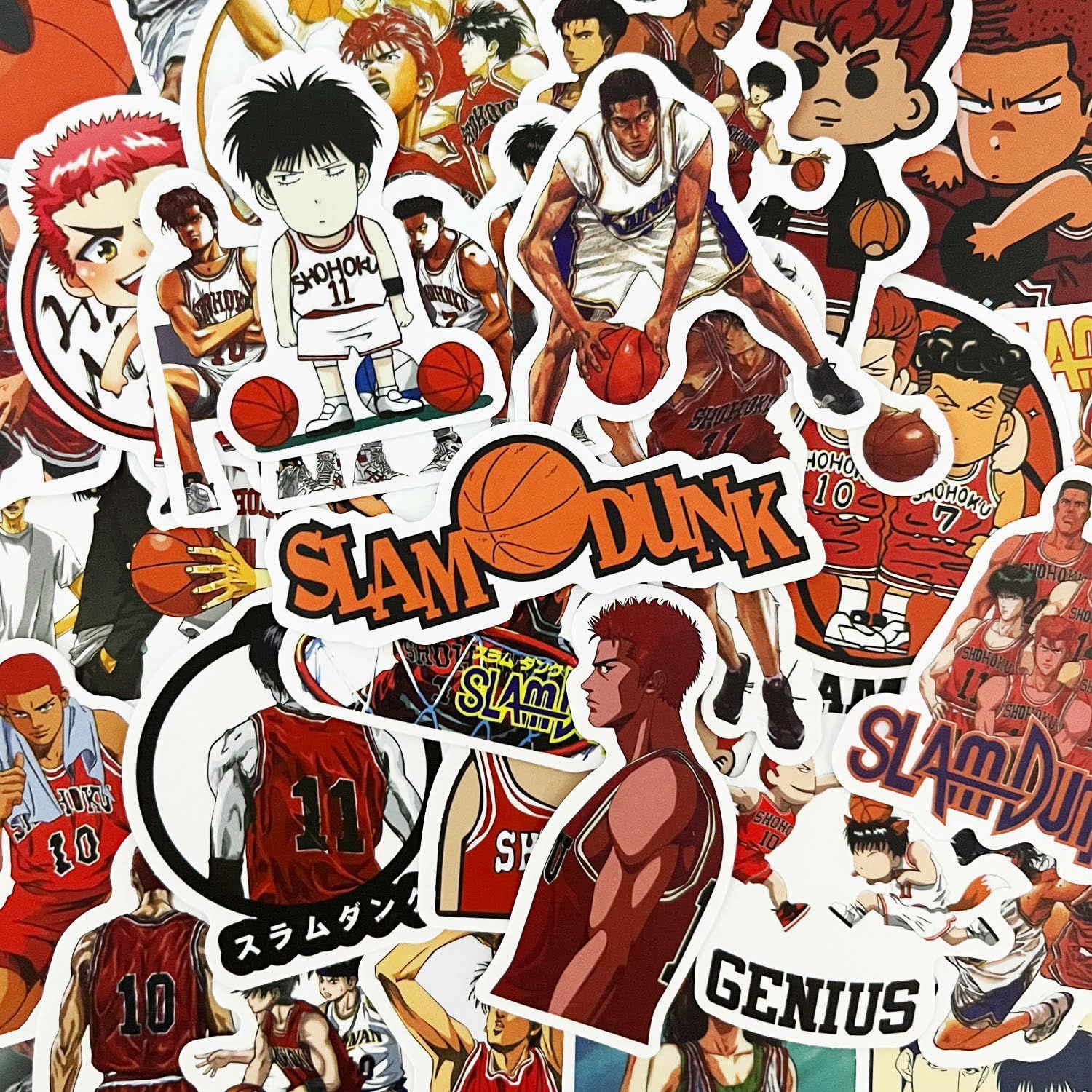 数量限定】スラムダンクアニメシール DIY スーツケースステッカー 防水 